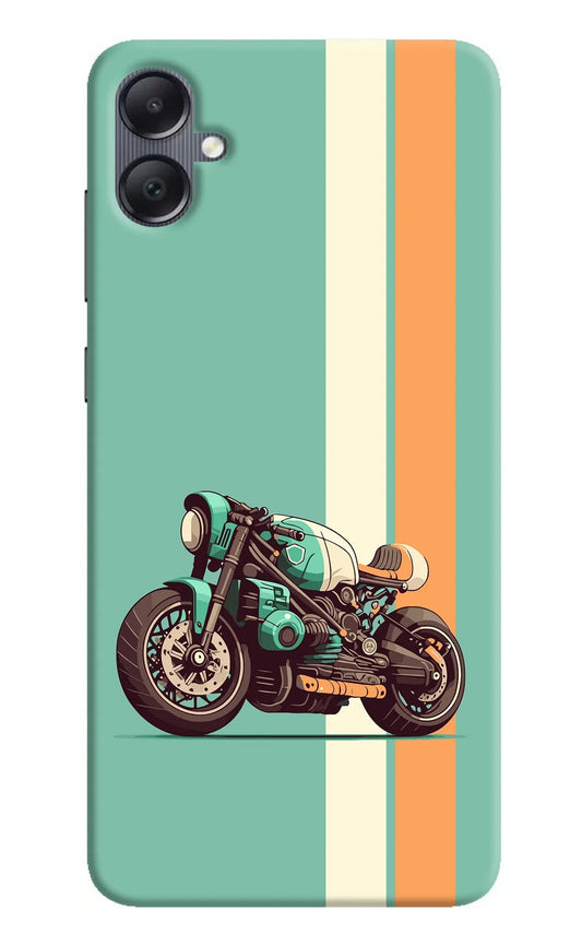 Striped Moto Drift Samsung A05 Back Cover