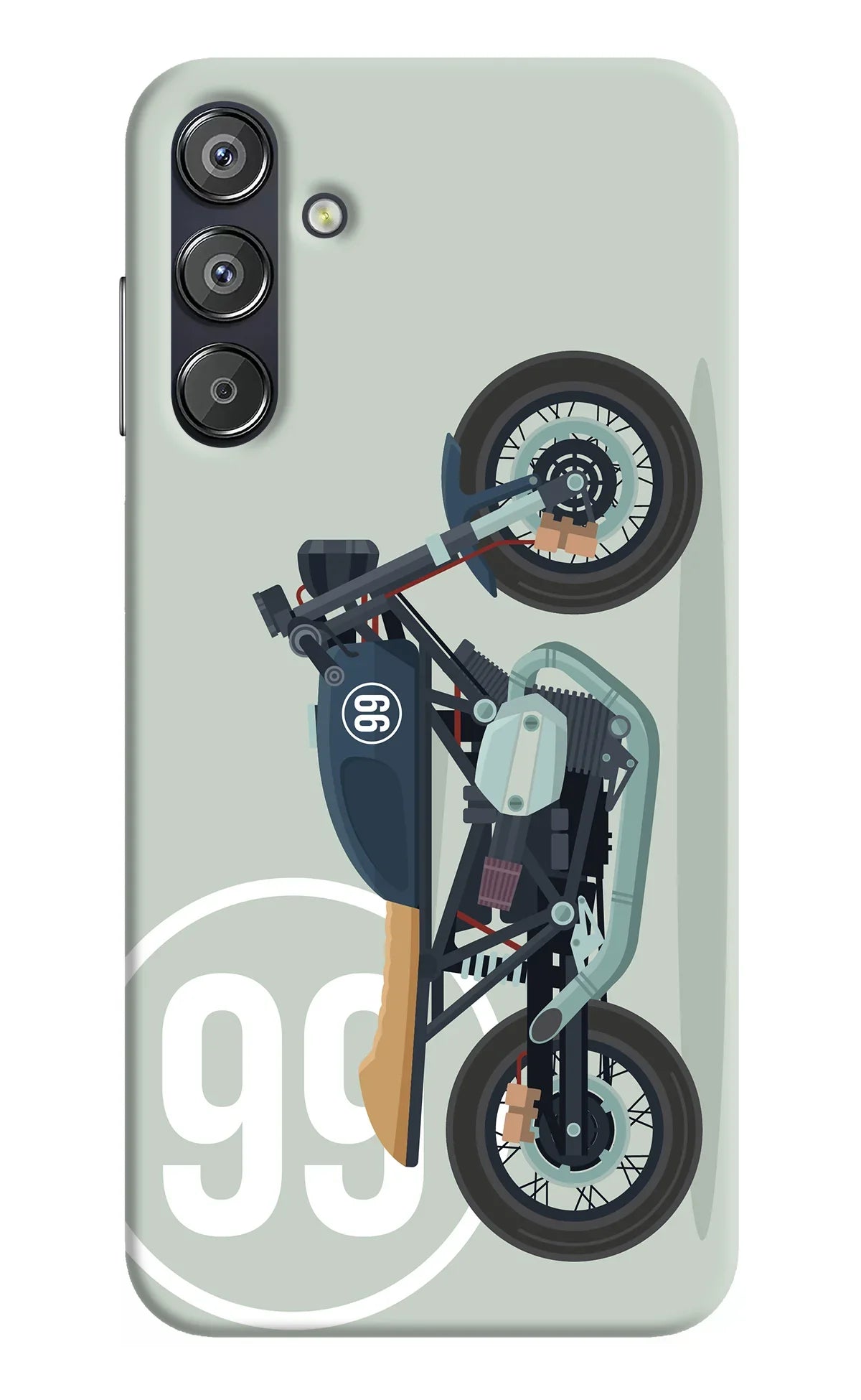 Classic Cafe Racer 99 Samsung F15 5G Back Cover