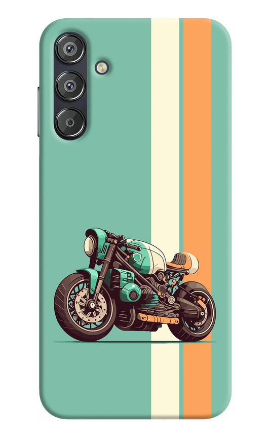 Striped Moto Drift Samsung F15 5G Back Cover