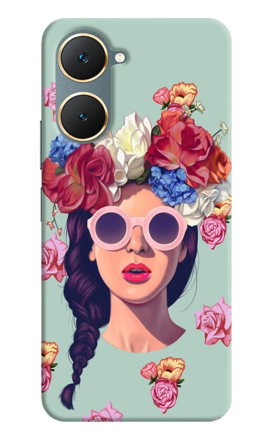 Pretty Girl Vivo Y18/Y18e Back Cover