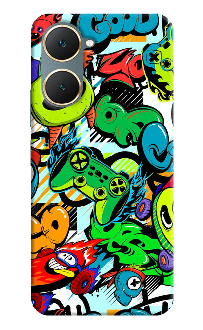 Game Doodle Vivo Y18/Y18e Back Cover