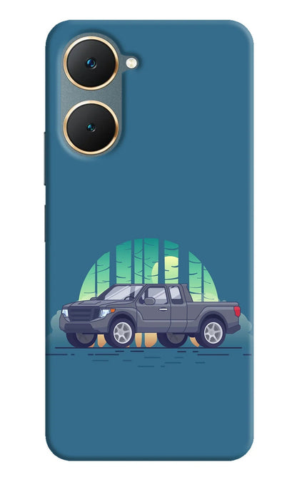 Retro Garage Vibe Vivo Y18/Y18e Back Cover