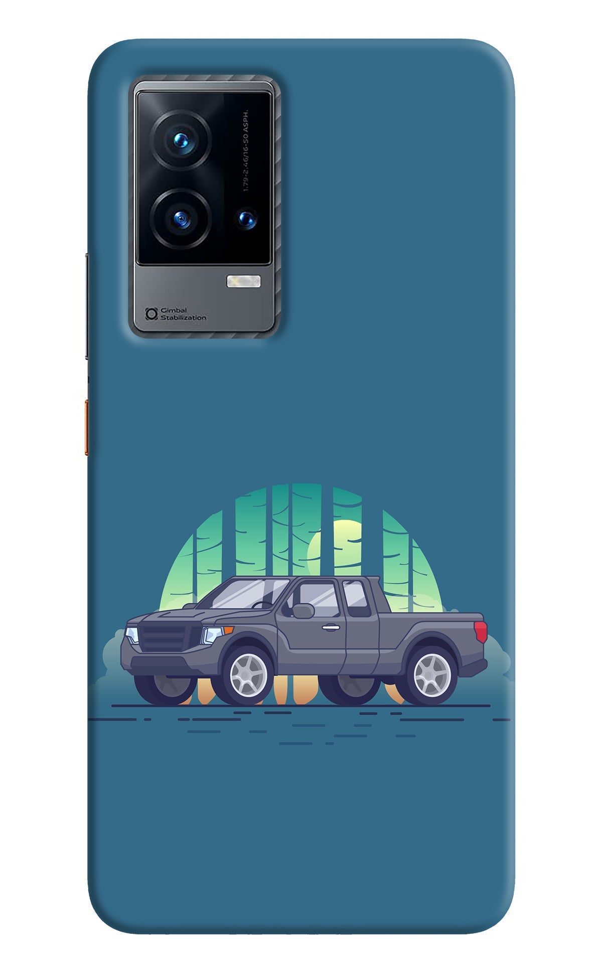 Retro Garage Vibe iQOO 9 5G Back Cover