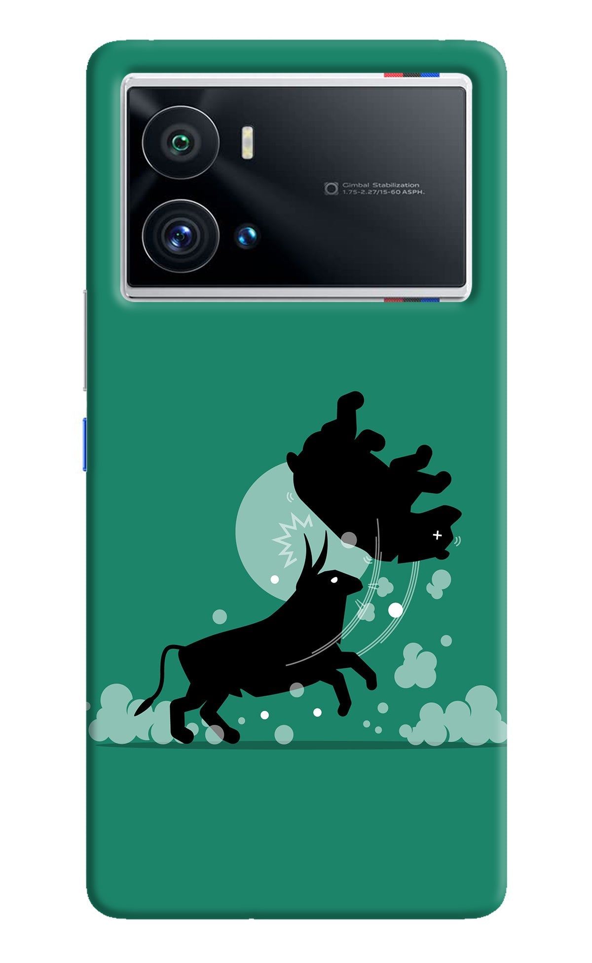 Bull Conqueror iQOO 9 Pro 5G Back Cover