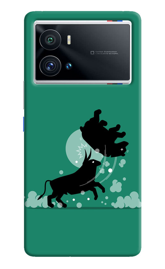 Bull Conqueror iQOO 9 Pro 5G Back Cover