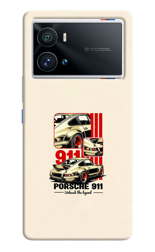 Classic Porsche 911 iQOO 9 Pro 5G Back Cover