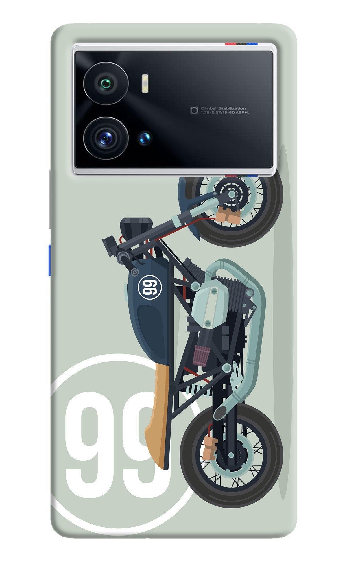 Classic Cafe Racer 99 iQOO 9 Pro 5G Back Cover