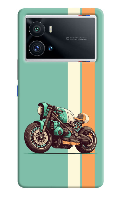 Striped Moto Drift iQOO 9 Pro 5G Back Cover