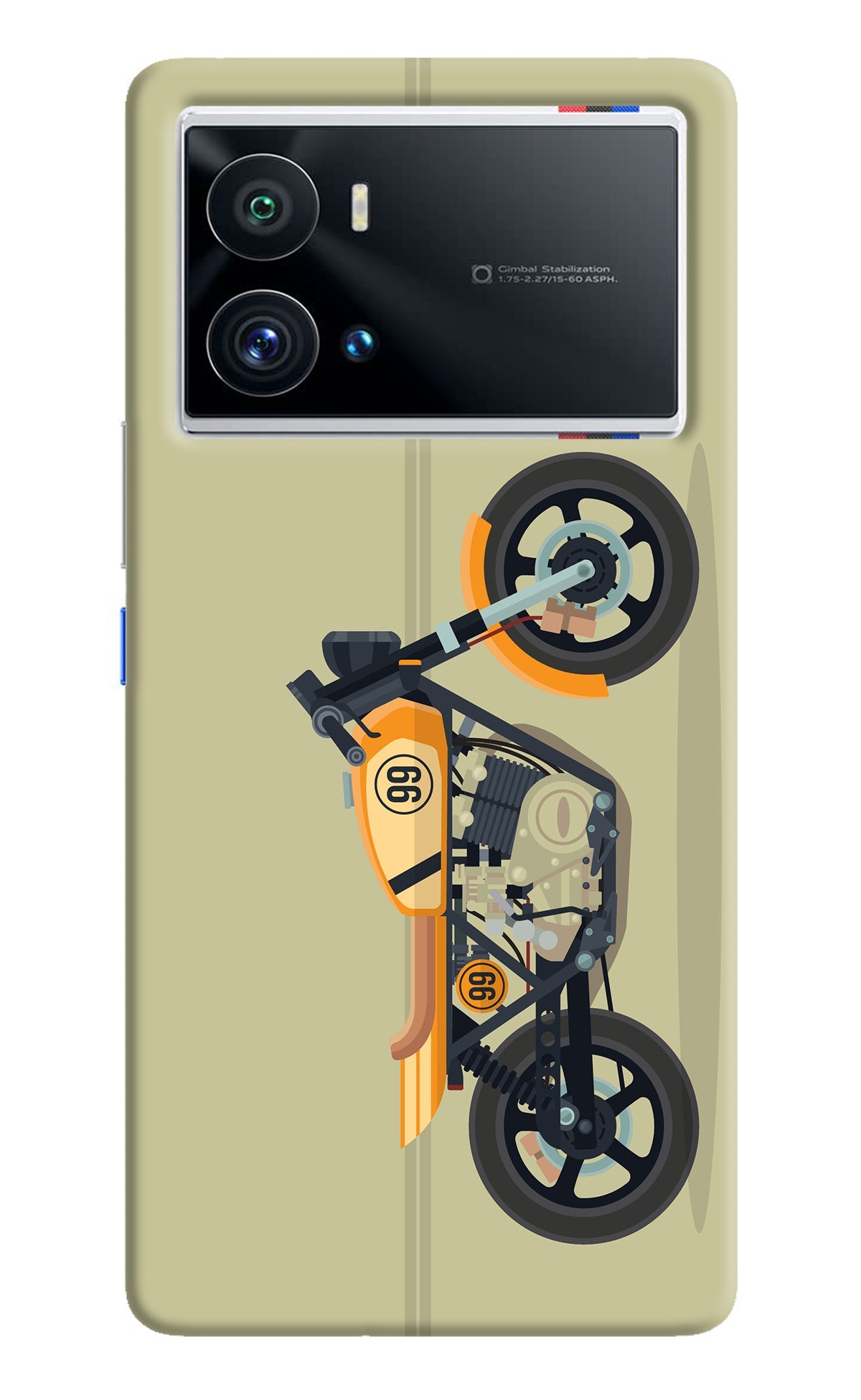Vertical Speedster iQOO 9 Pro 5G Back Cover