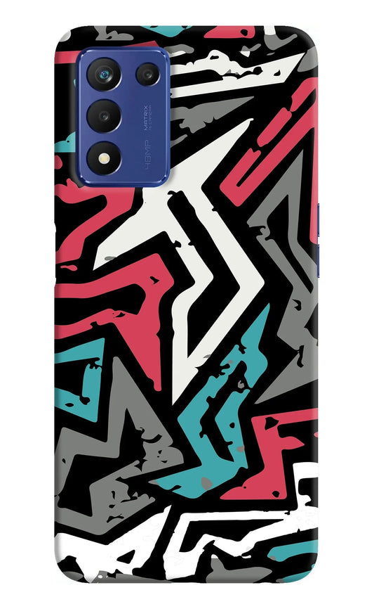 Geometric Graffiti Realme 9 SE Back Cover