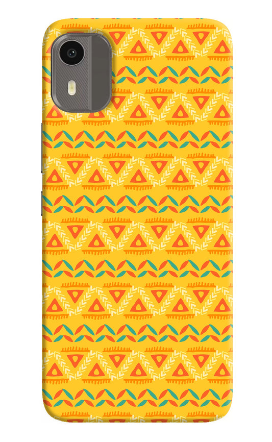 Tribal Pattern Nokia C12/C12 Pro Back Cover