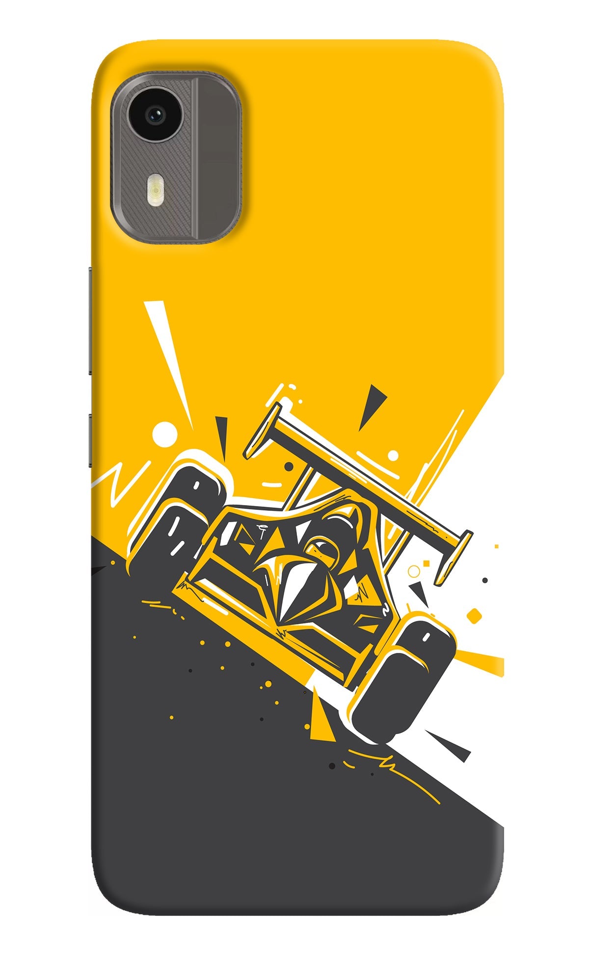 Track King Nokia C12/C12 Pro Back Cover