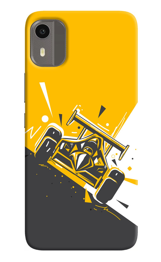 Track King Nokia C12/C12 Pro Back Cover