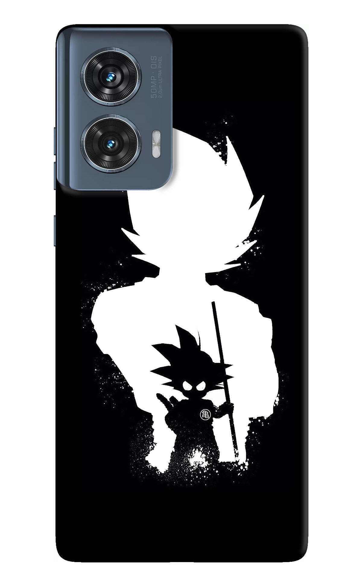 Goku Shadow Moto Edge 50 Fusion Back Cover