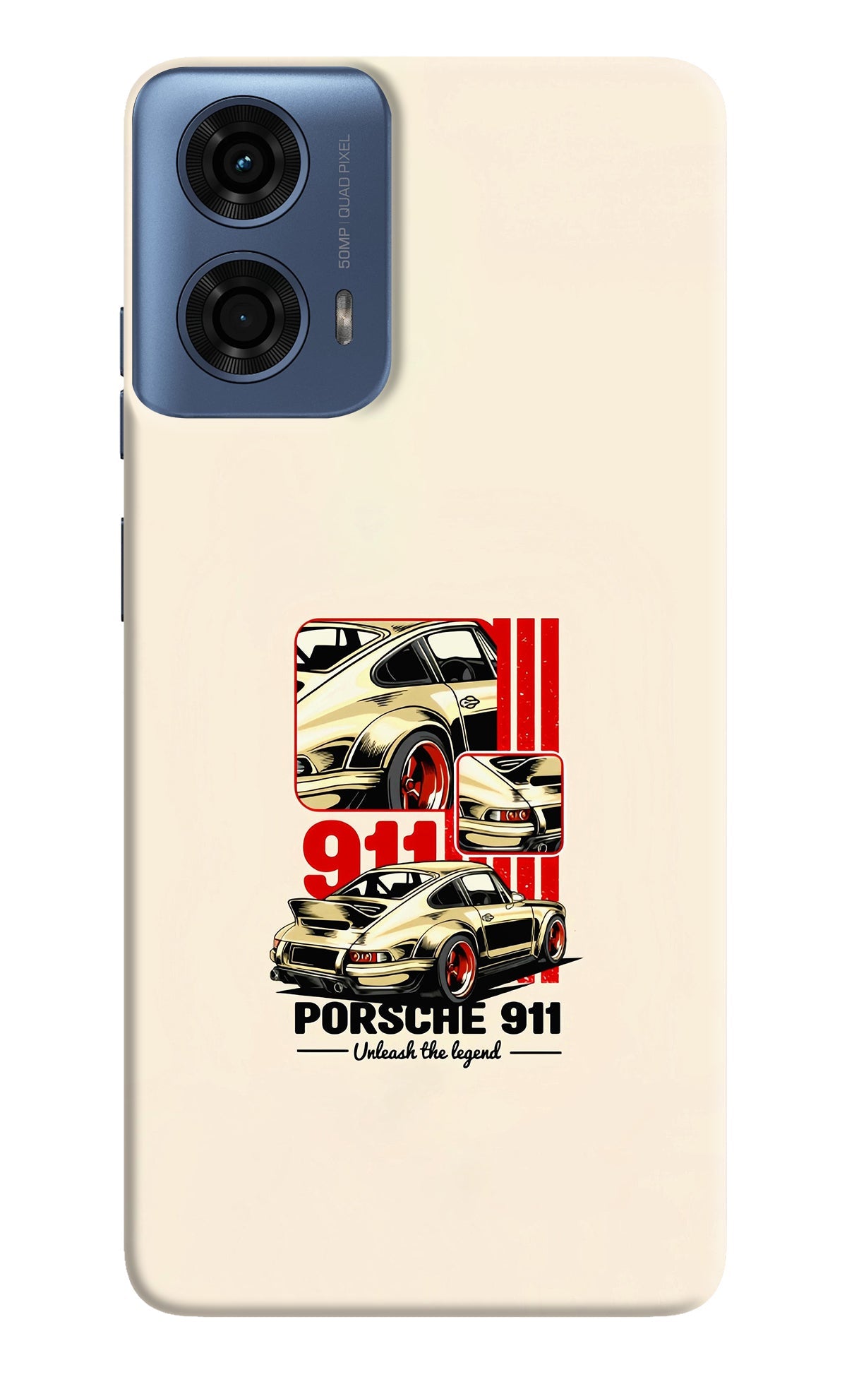Classic Porsche 911 Moto G24 Power Back Cover