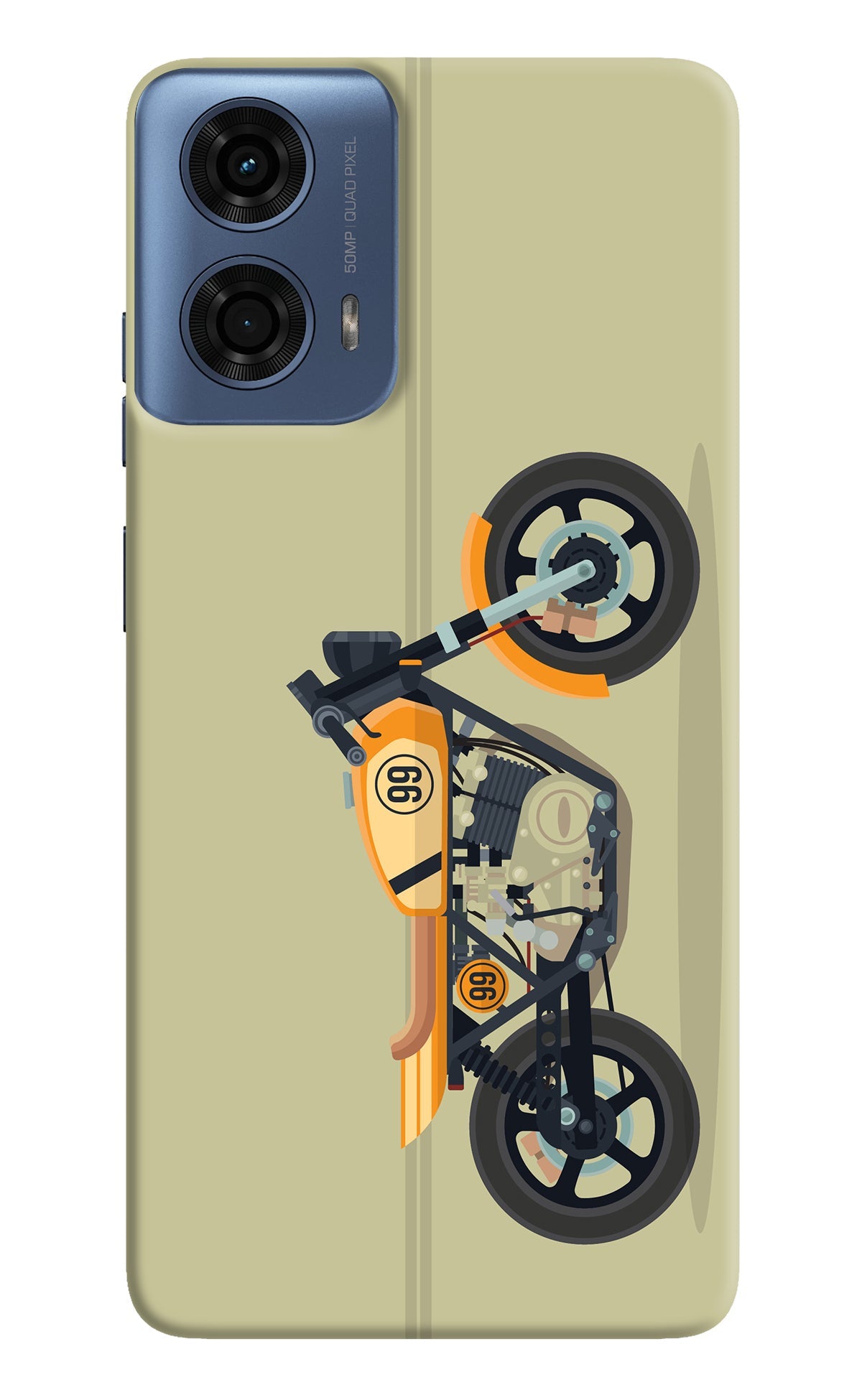 Vertical Speedster Moto G24 Power Back Cover