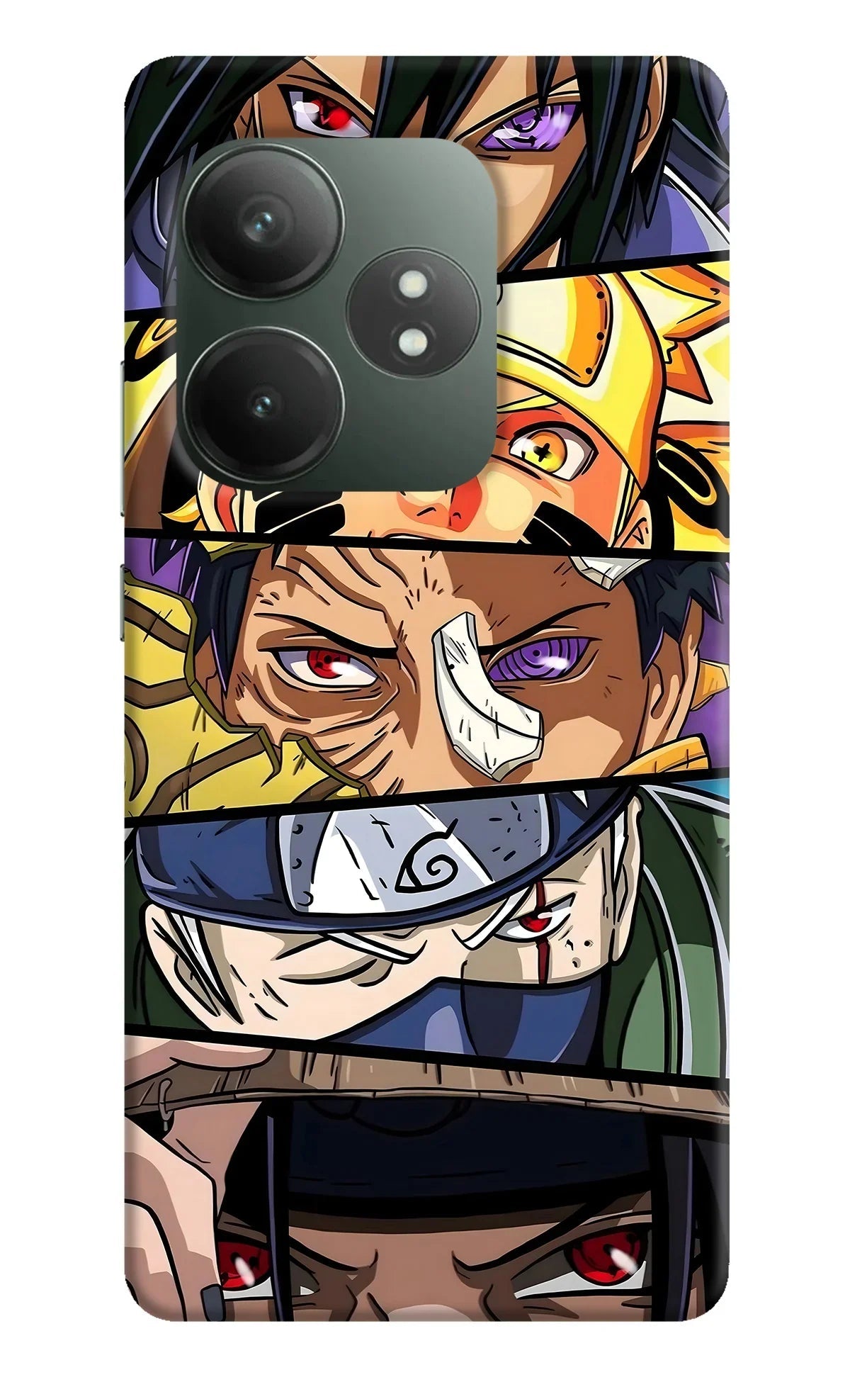 Naruto Character Realme GT 6T 5G Back Cover