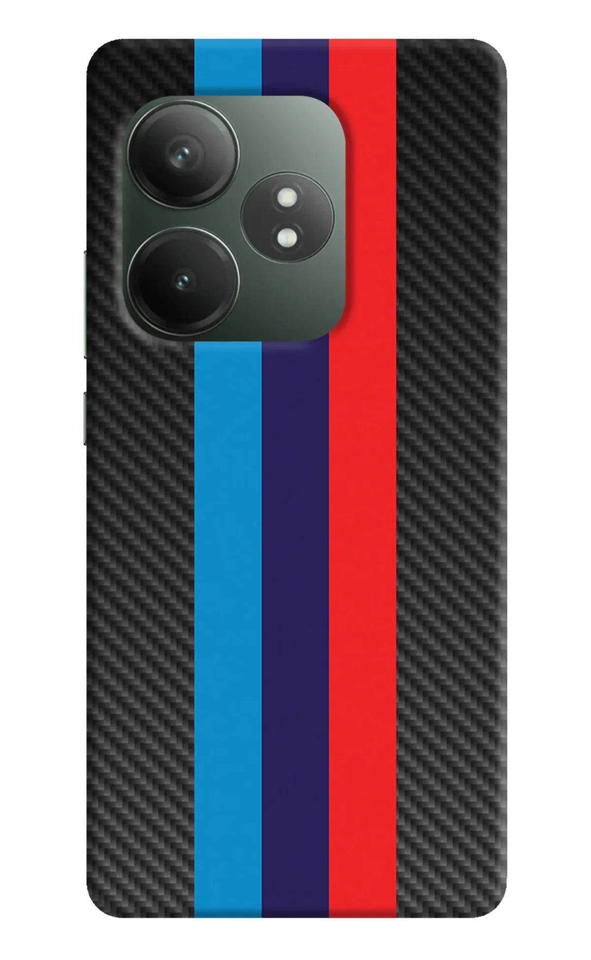 BMW Stripes Pattern Realme GT 6T 5G Back Cover