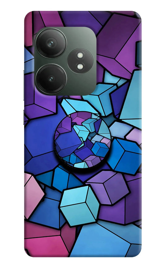 Cubic Abstract Realme GT 6T 5G Pop Case