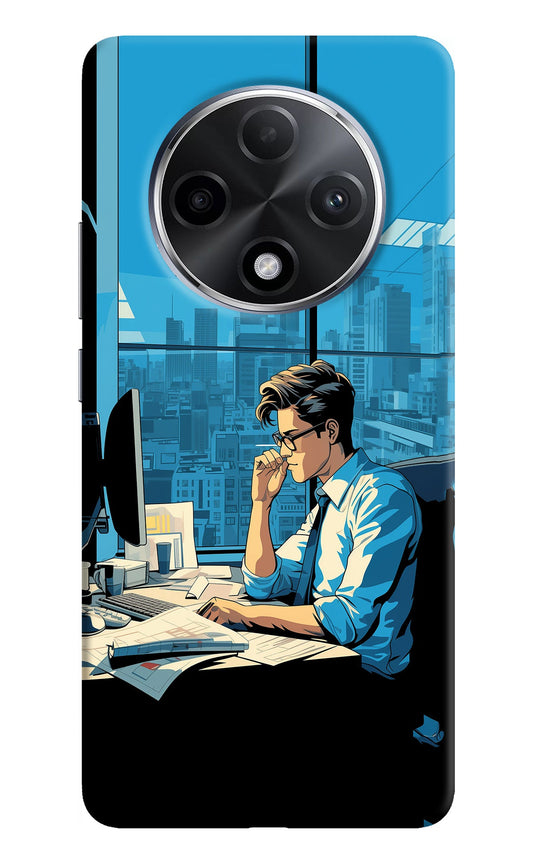 Focused Hustler (AI Generated) Oppo F27 Pro Plus Back Cover