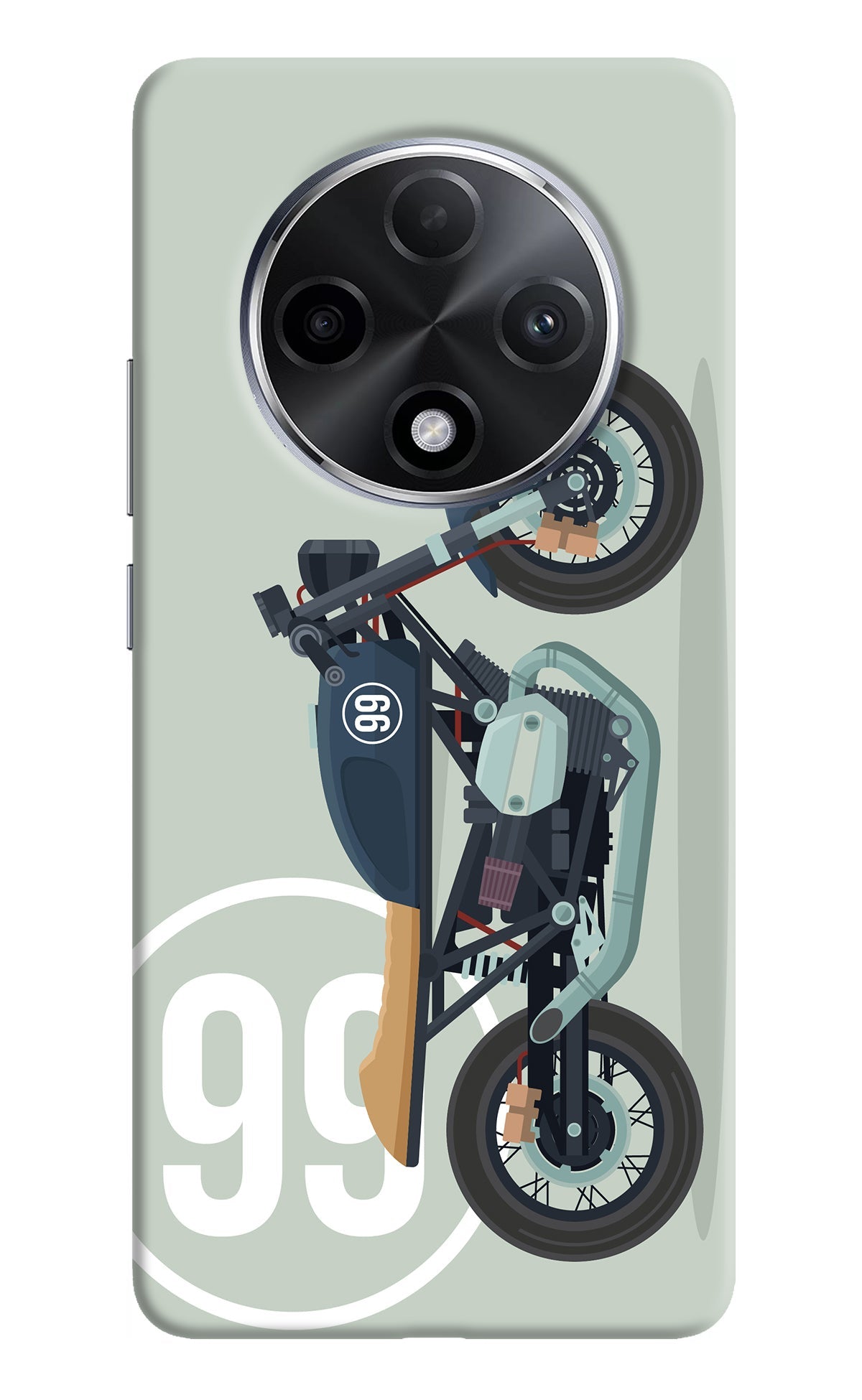 Classic Cafe Racer 99 Oppo F27 Pro Plus Back Cover