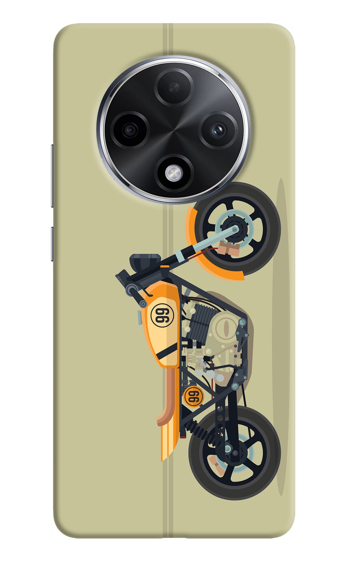 Vertical Speedster Oppo F27 Pro Plus Back Cover