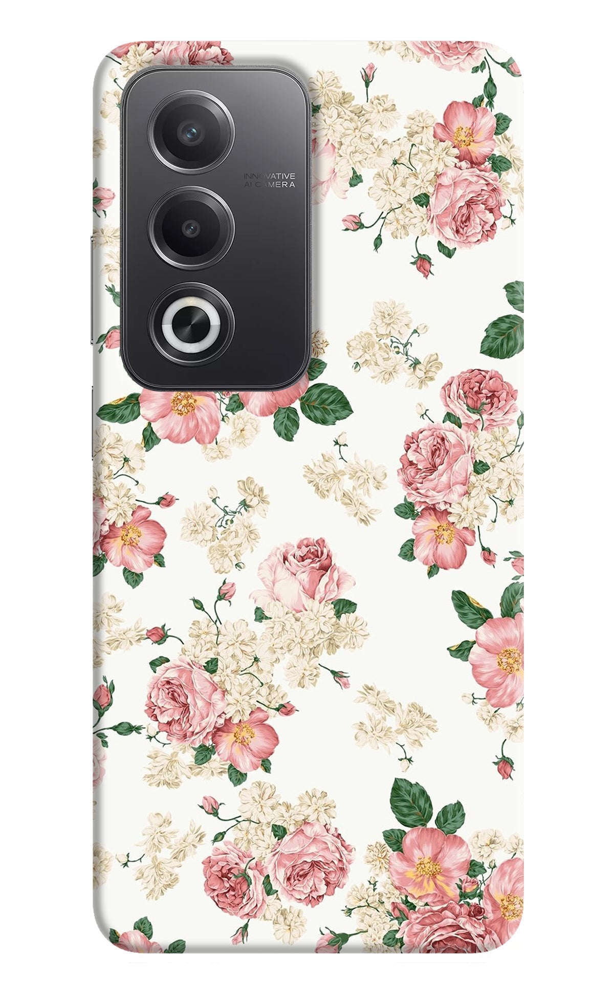 Flowers Oppo A3 Pro 5G Back Cover