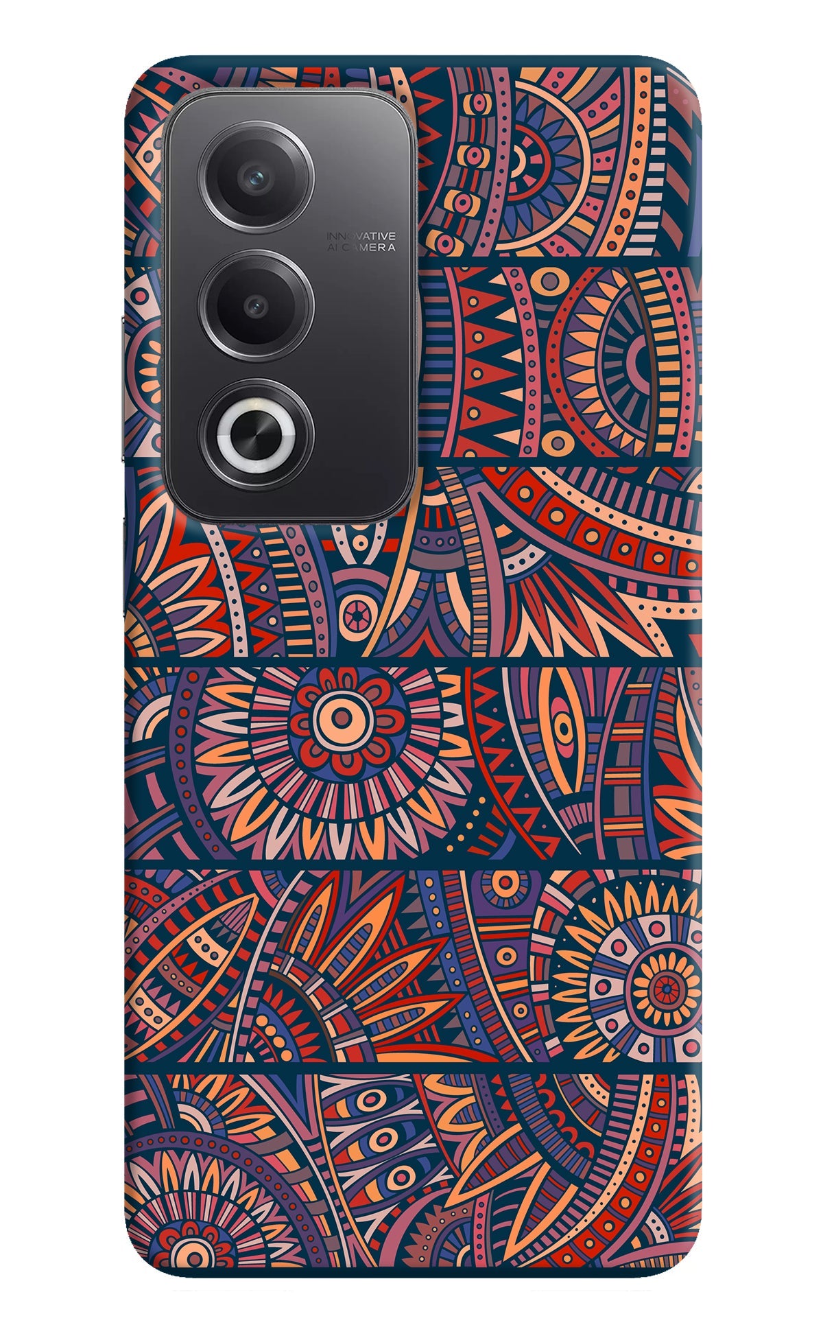 African Culture Design Oppo A3 Pro 5G Back Cover