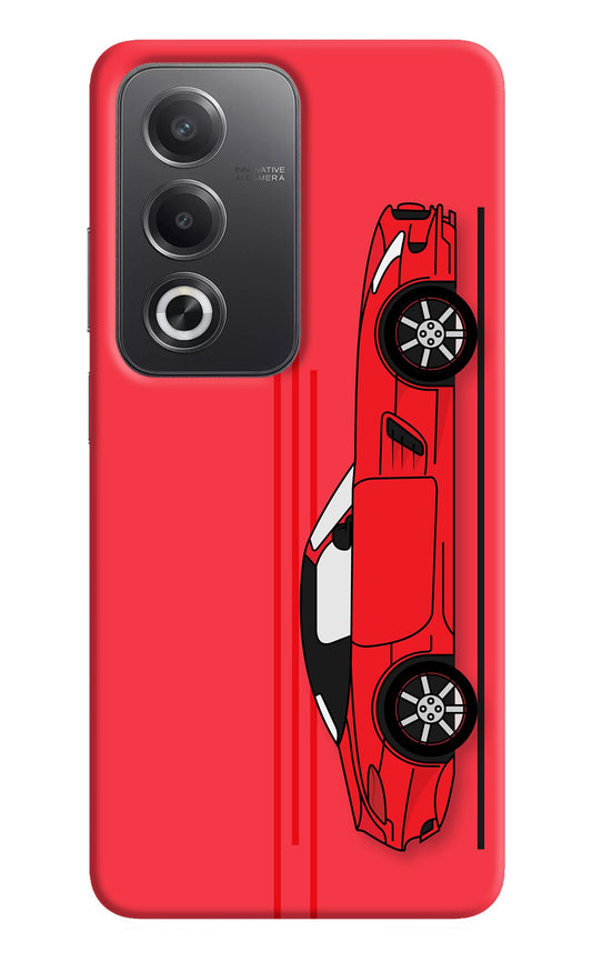 Red Velocity Oppo A3 Pro 5G Back Cover