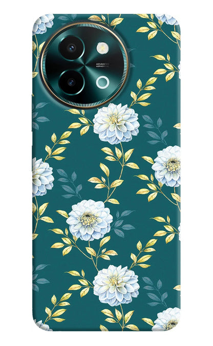 Flowers Vivo Y58 5G Back Cover