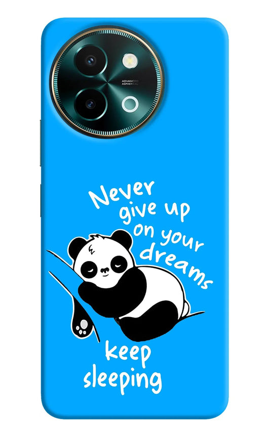 Keep Sleeping Vivo Y58 5G Back Cover