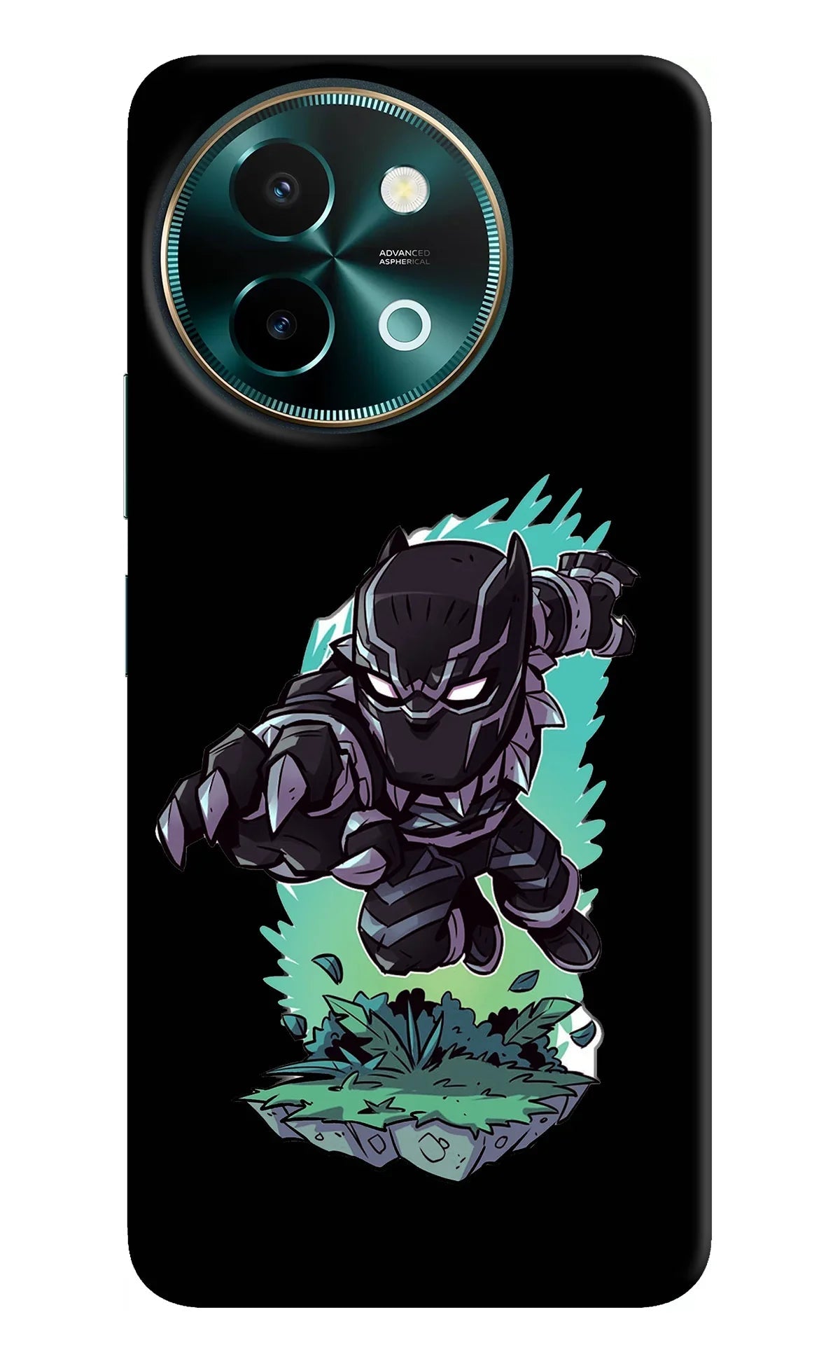 Black Panther Vivo Y58 5G Back Cover