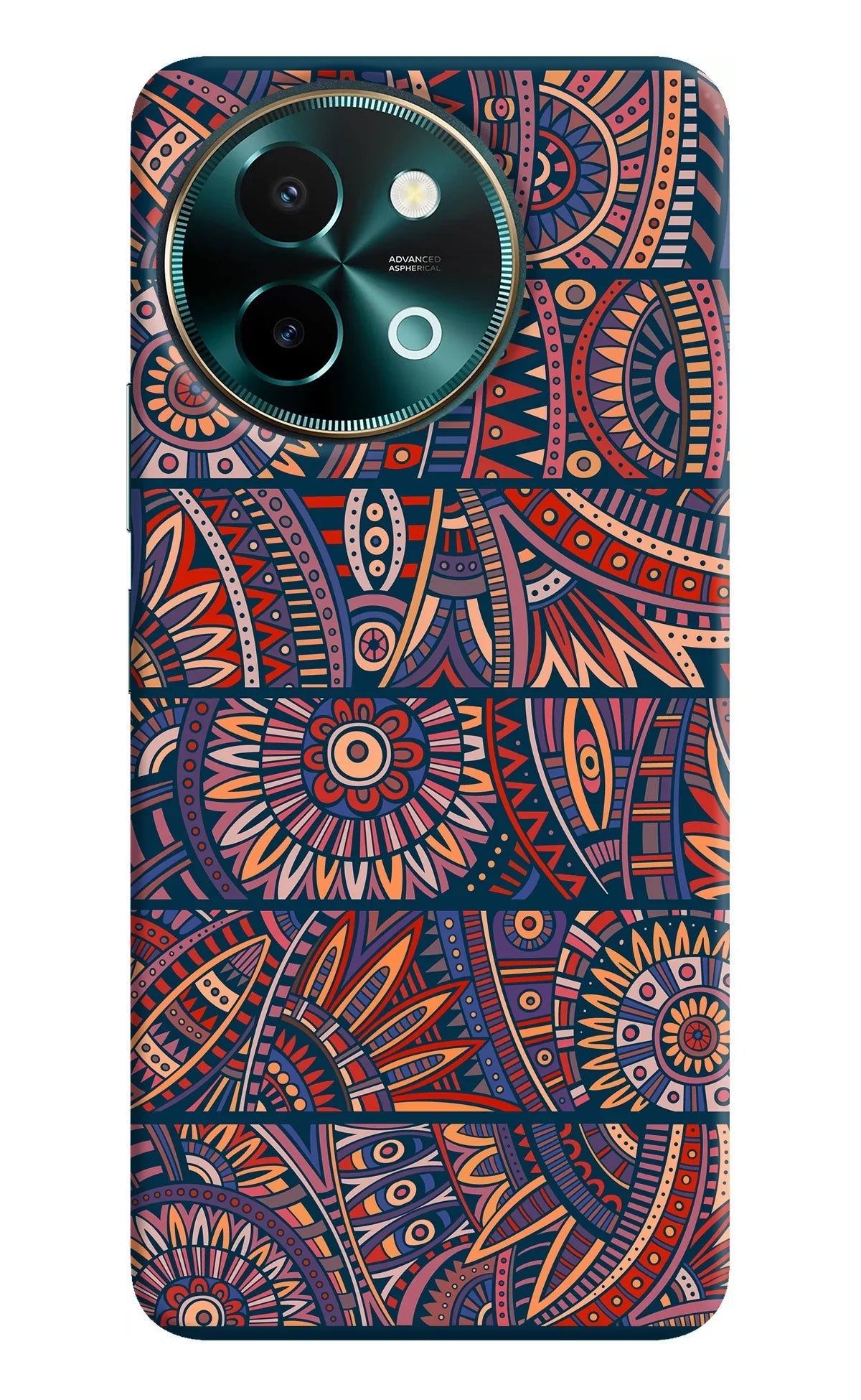 African Culture Design Vivo Y58 5G Back Cover