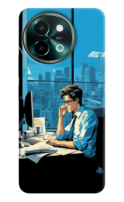 Focused Hustler (AI Generated) Vivo Y58 5G Back Cover