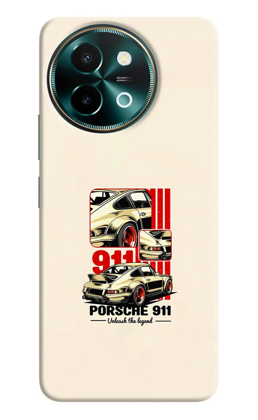 Classic Porsche 911 Vivo Y58 5G Back Cover