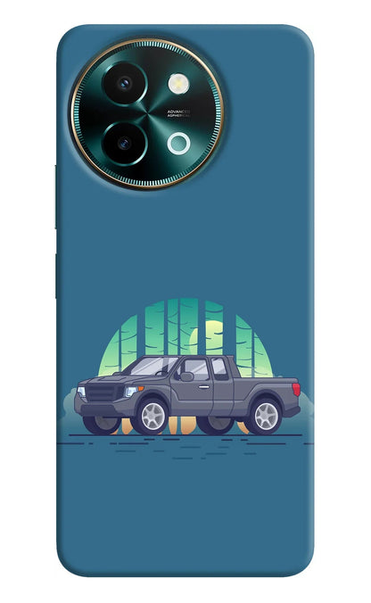 Retro Garage Vibe Vivo Y58 5G Back Cover