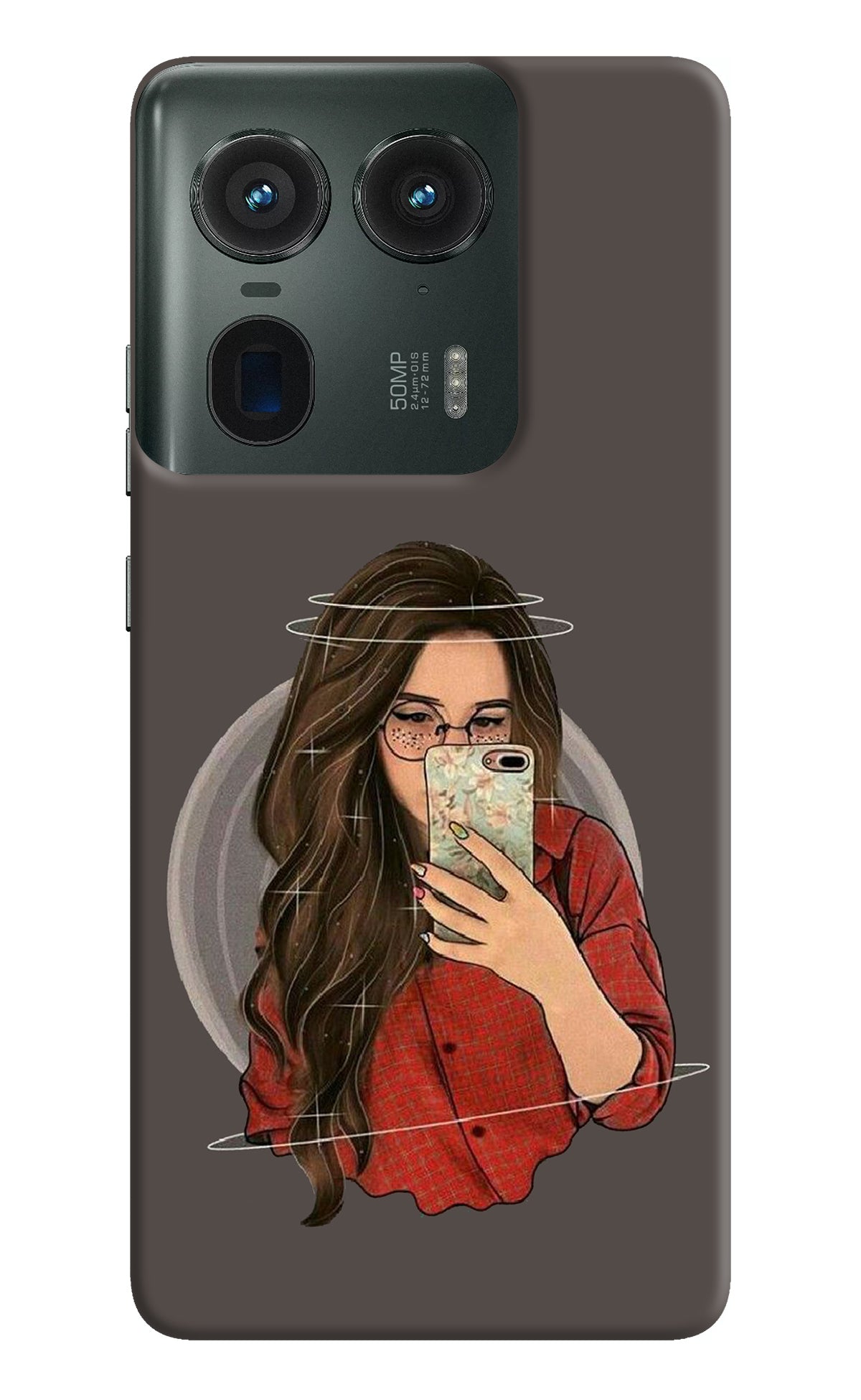 Selfie Queen Moto Edge 50 Ultra 5G Back Cover