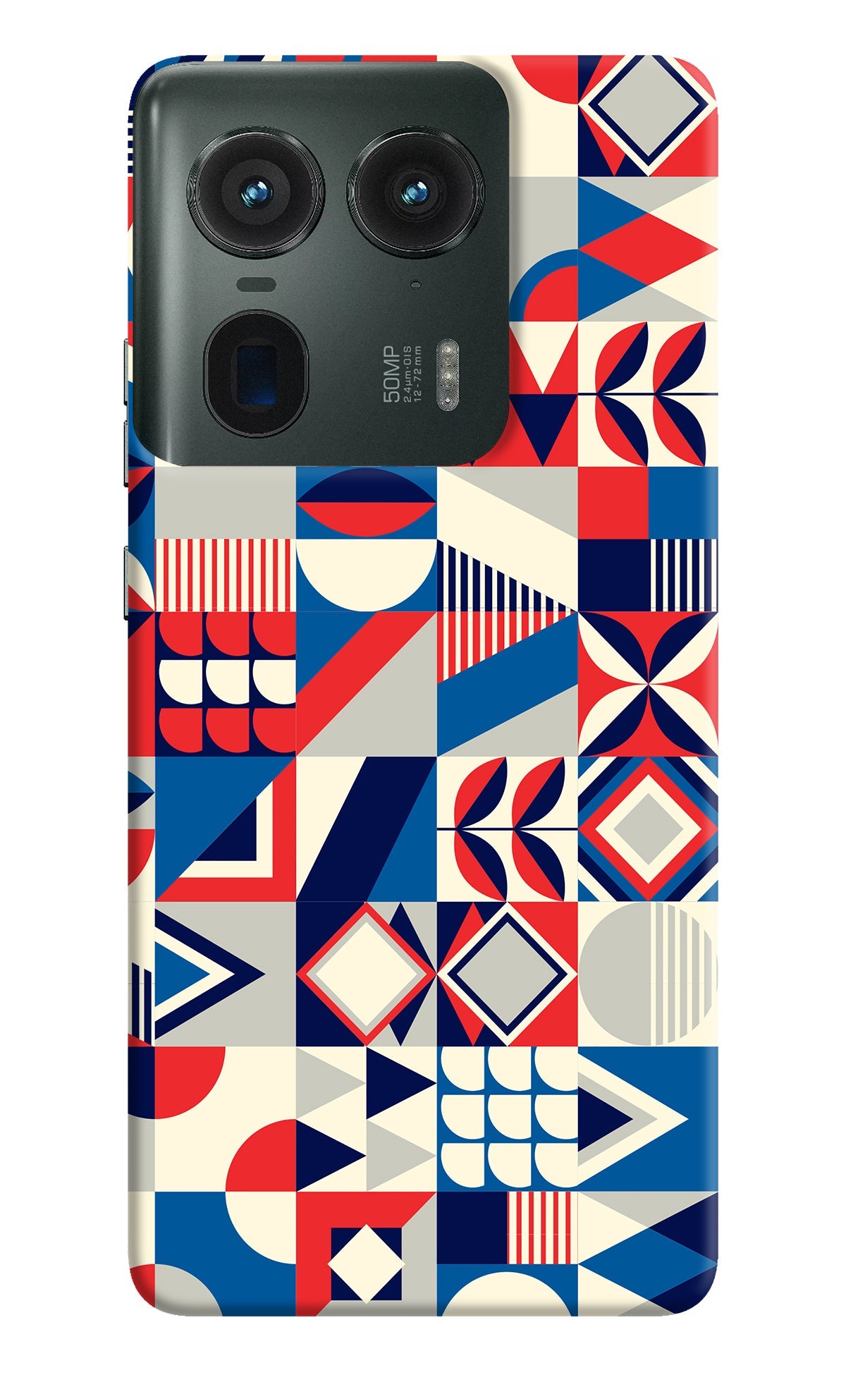 Colorful Pattern Moto Edge 50 Ultra 5G Back Cover