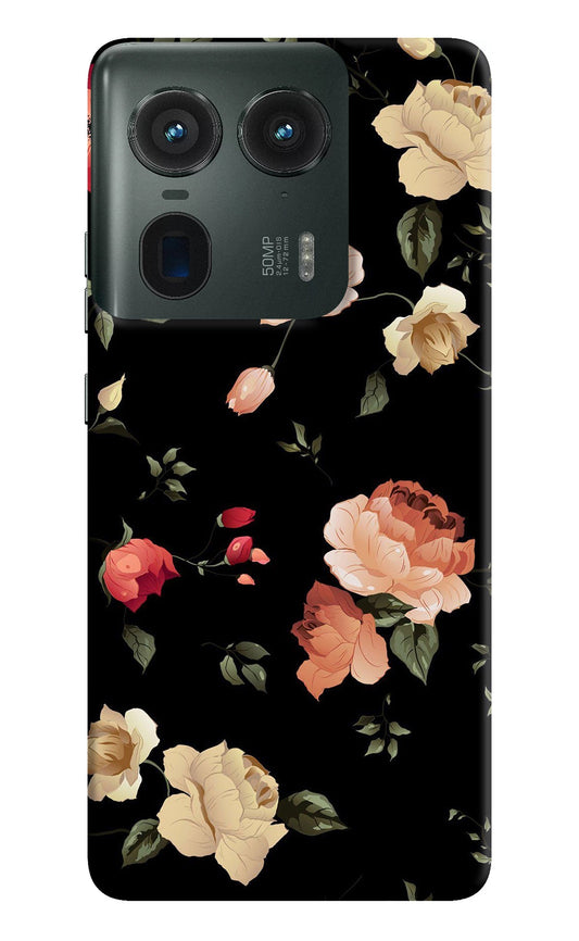 Flowers Moto Edge 50 Ultra 5G Back Cover