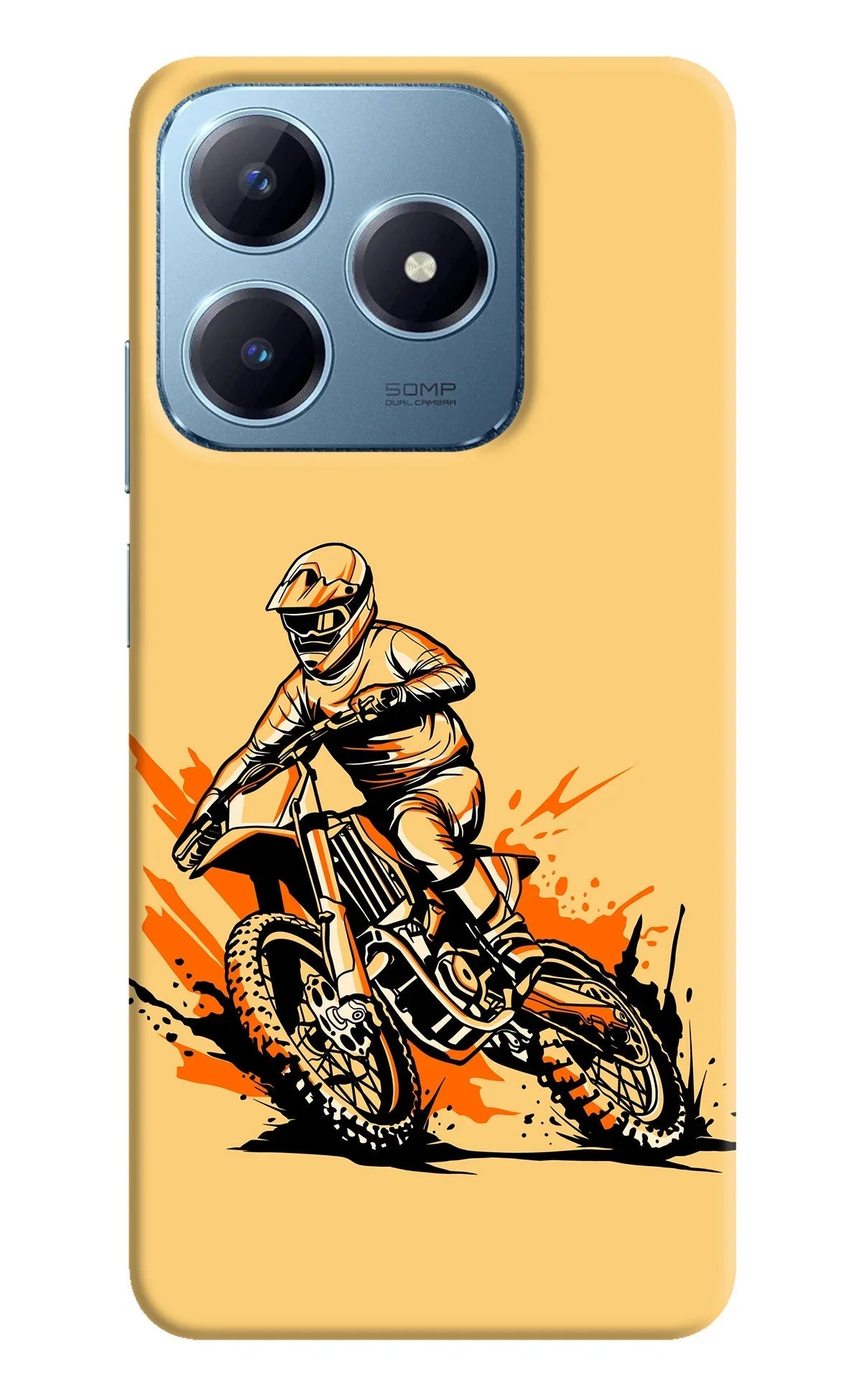 Off-Road Fury Realme Narzo N63 Back Cover