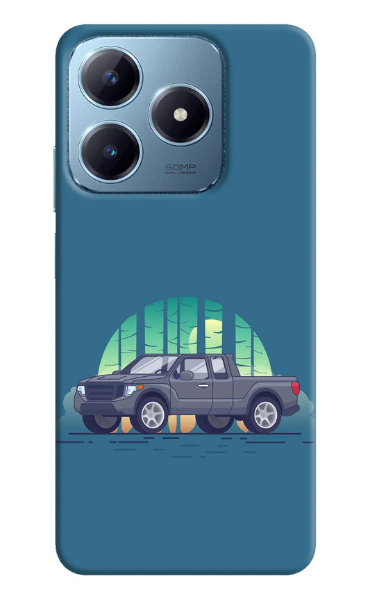 Retro Garage Vibe Realme Narzo N63 Back Cover