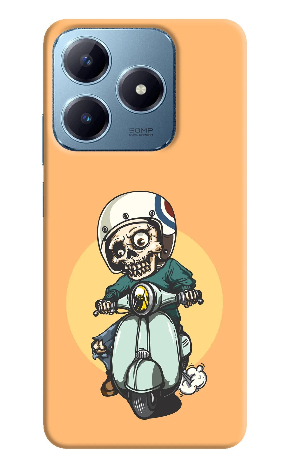 Undead Biker Realme Narzo N63 Back Cover
