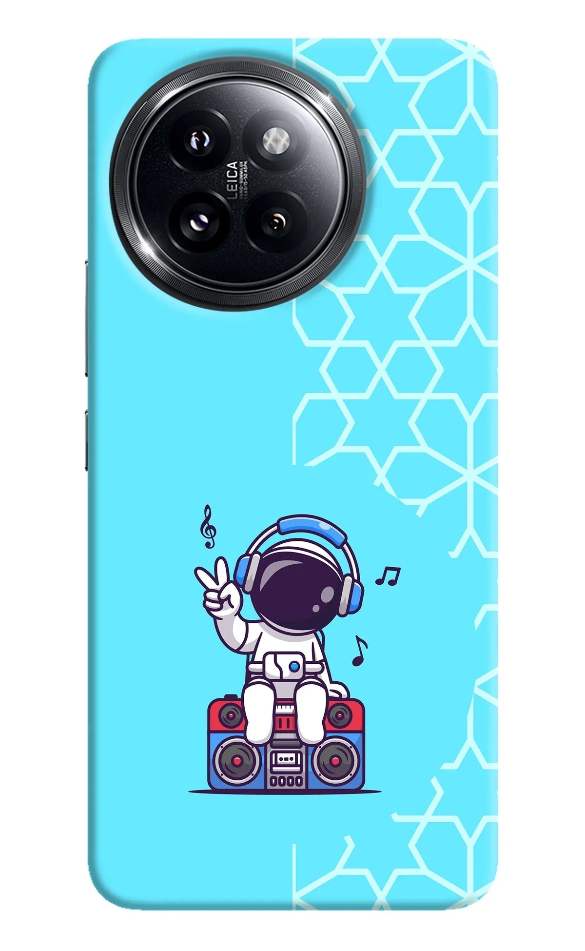 Cute Astronaut Chilling Xiaomi 14 Civi Back Cover
