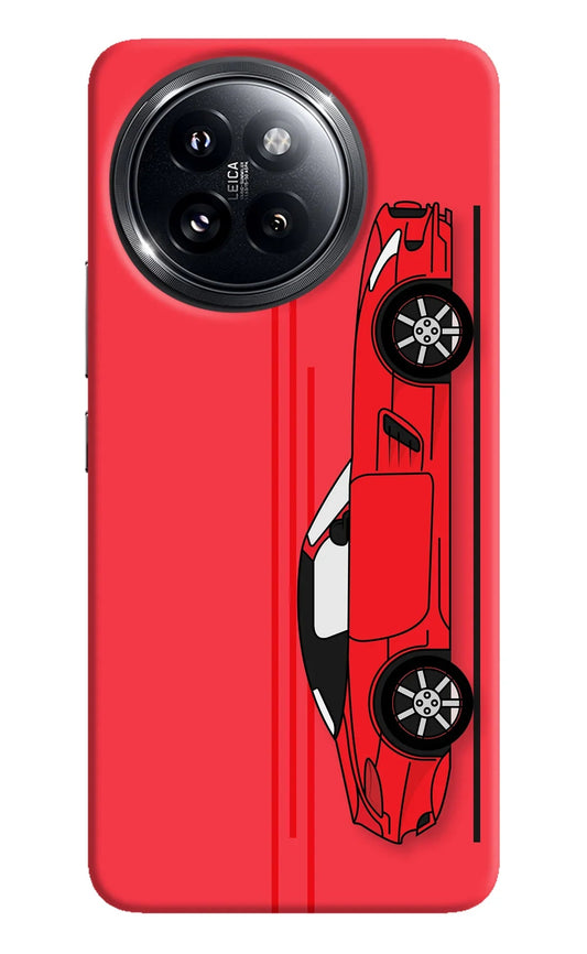 Red Velocity Xiaomi 14 Civi Back Cover