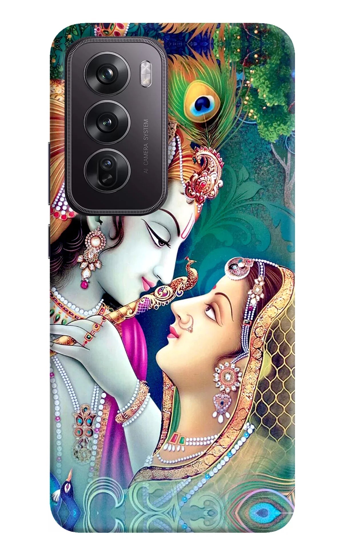 Lord Radha Krishna Oppo Reno12 Pro 5G Back Cover