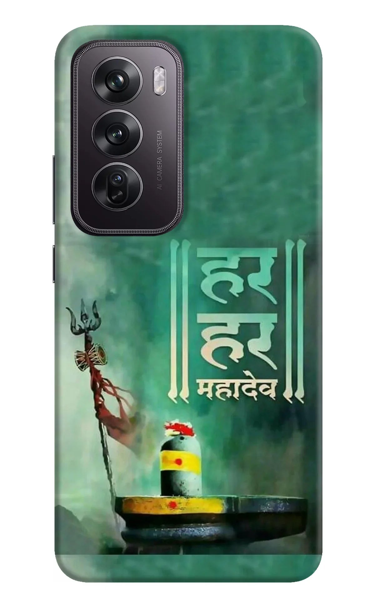 Har Har Mahadev Shivling Oppo Reno12 Pro 5G Back Cover