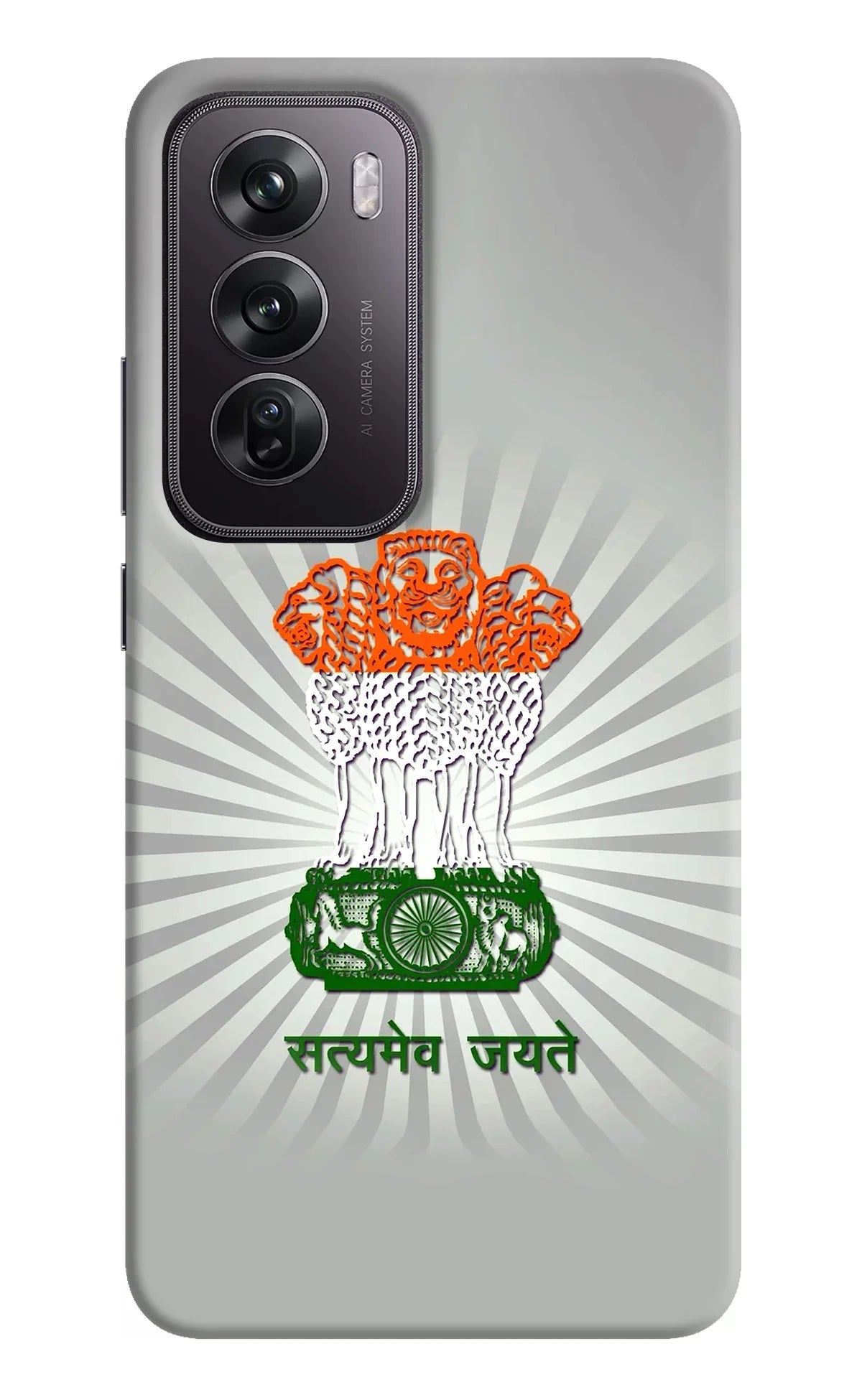 Satyamev Jayate Art Oppo Reno12 Pro 5G Back Cover