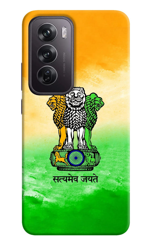 Satyamev Jayate Flag Oppo Reno12 Pro 5G Back Cover