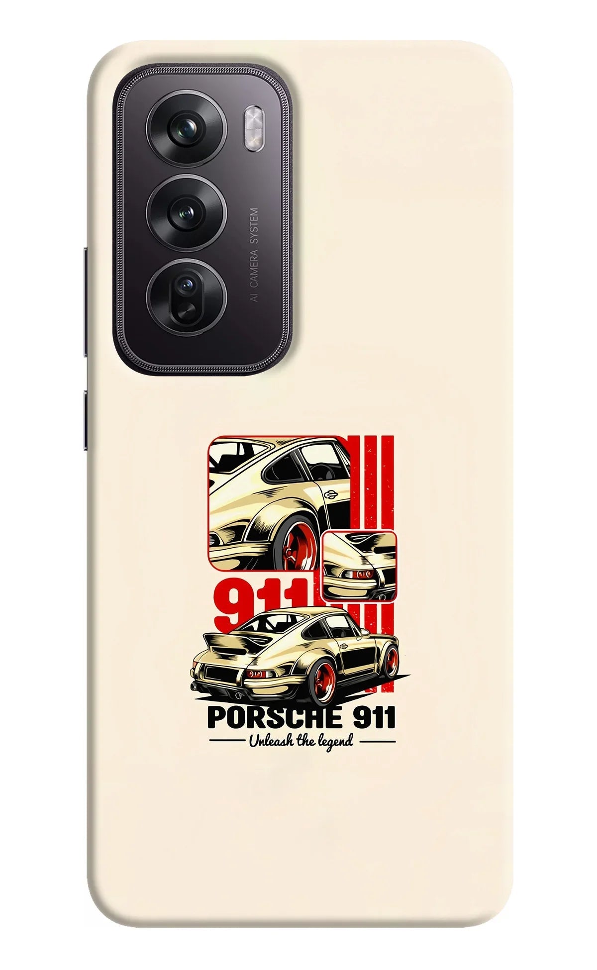Classic Porsche 911 Oppo Reno12 Pro 5G Back Cover