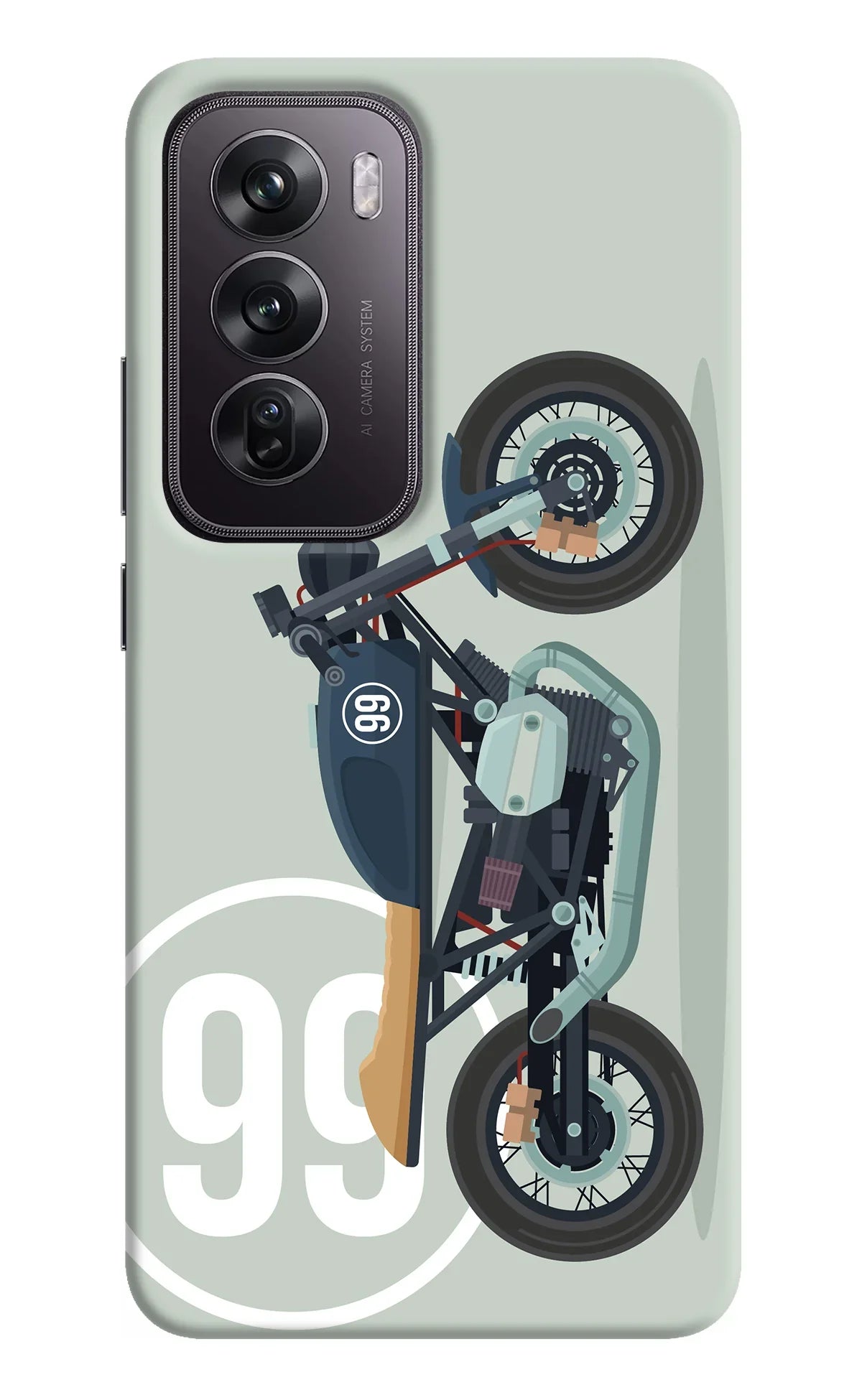 Classic Cafe Racer 99 Oppo Reno12 Pro 5G Back Cover